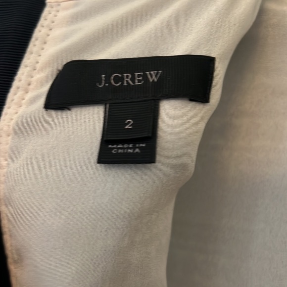 Flirty J Crew flapper style knee length black dress - Picture 6 of 6